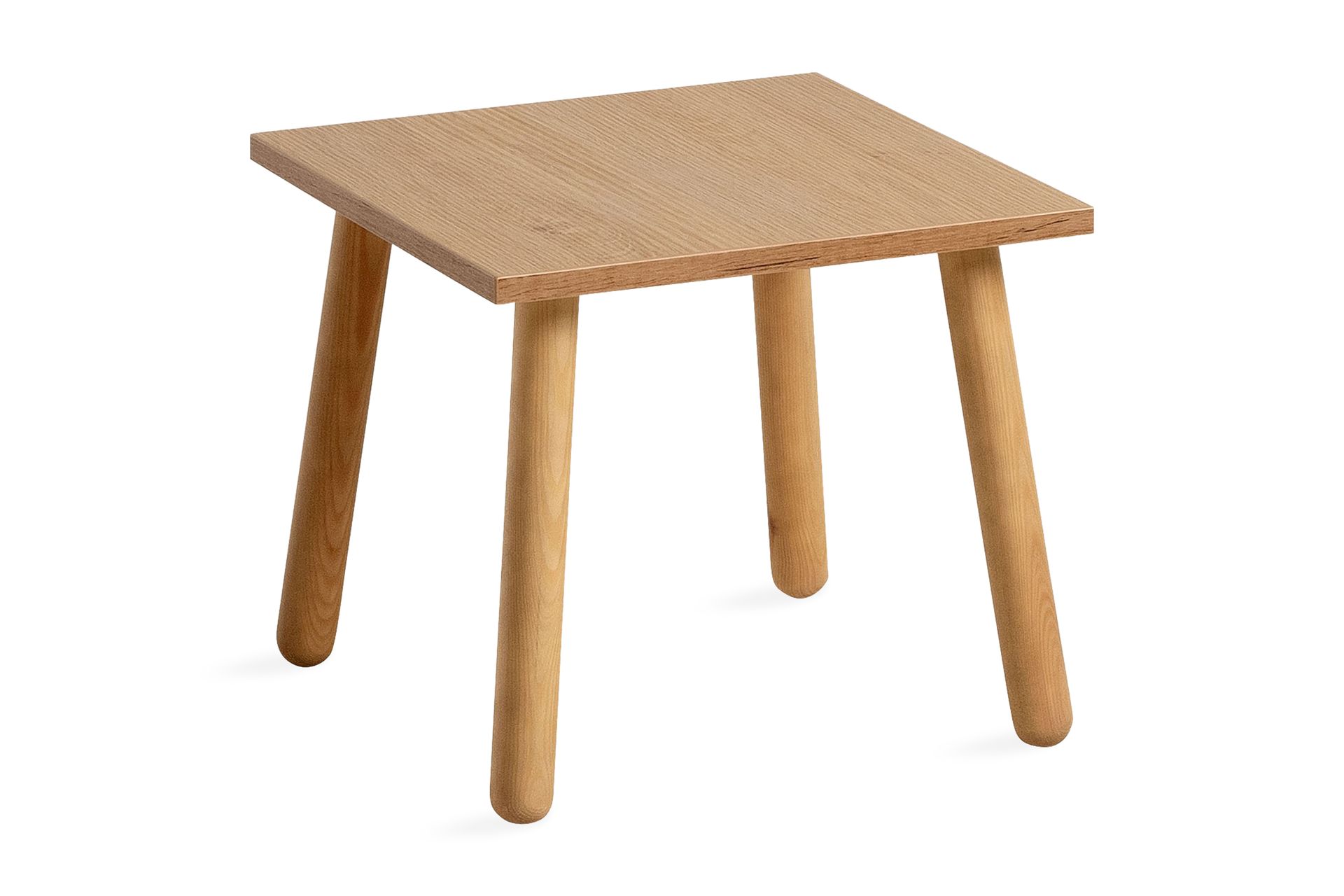 Match Krakk Tre/Natur - Tre/natur - Møbler - Barnemøbler - Barnestol - Barnekrakk