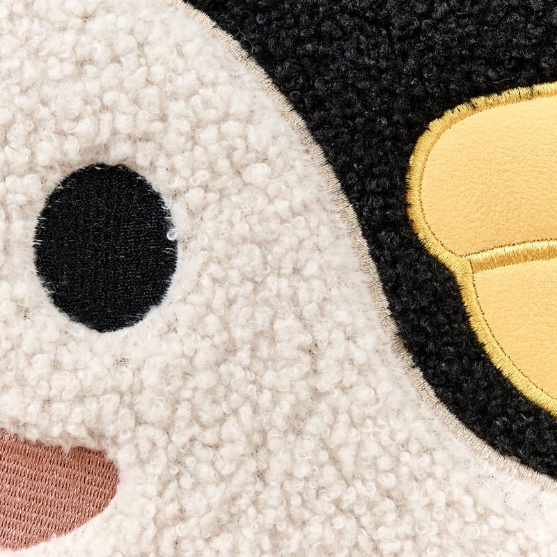 Barnelenestol Hervik - Svart, hvit, brun/50x55x60 - Møbler - Barnemøbler - Barnestol - Barnelenestol