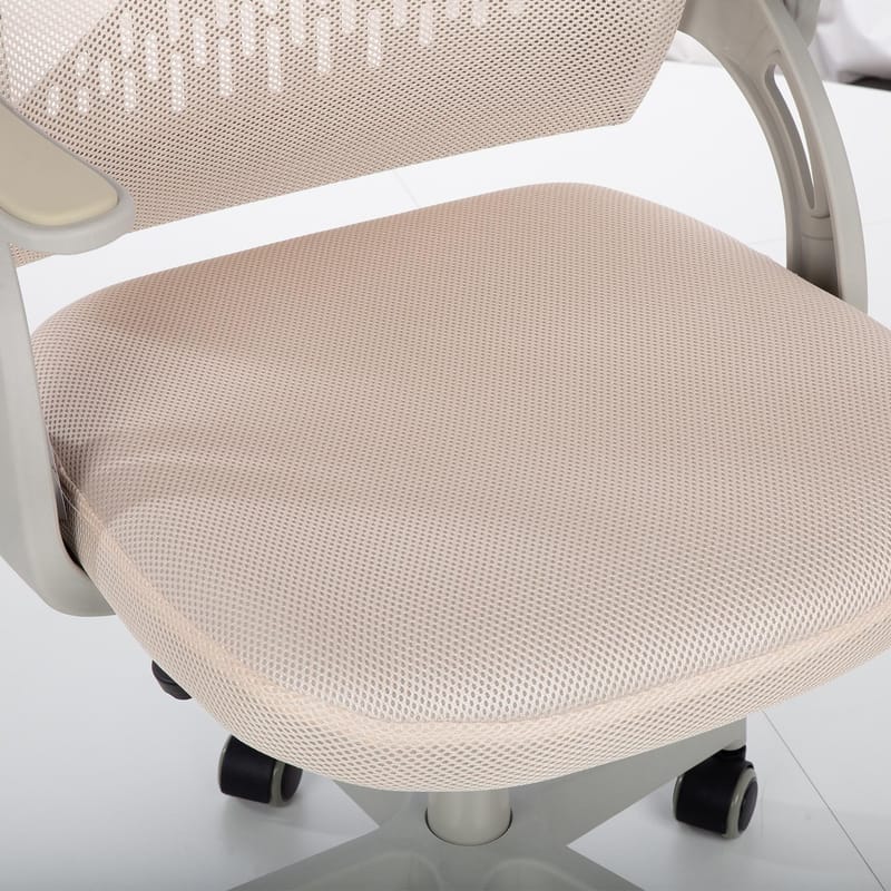 Barneskrivebordsstol HOME4YOU Emmy Beige - Beige - Møbler - Barnemøbler - Barnestol - Skrivebordstol barn