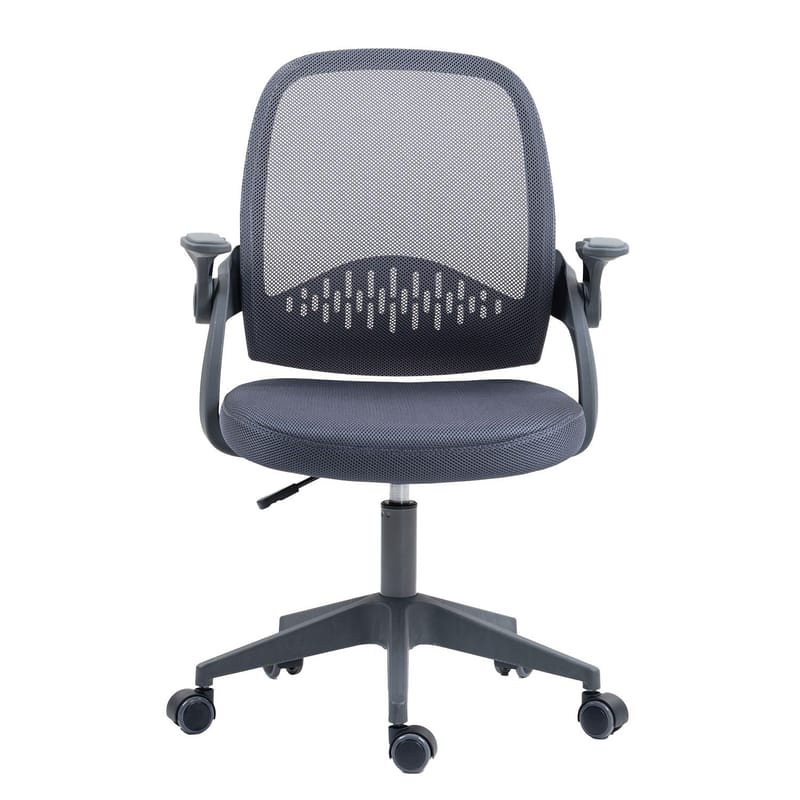 Barneskrivebordsstol HOME4YOU Emmy Grå - Grå - Møbler - Barnemøbler - Barnestol - Skrivebordstol barn