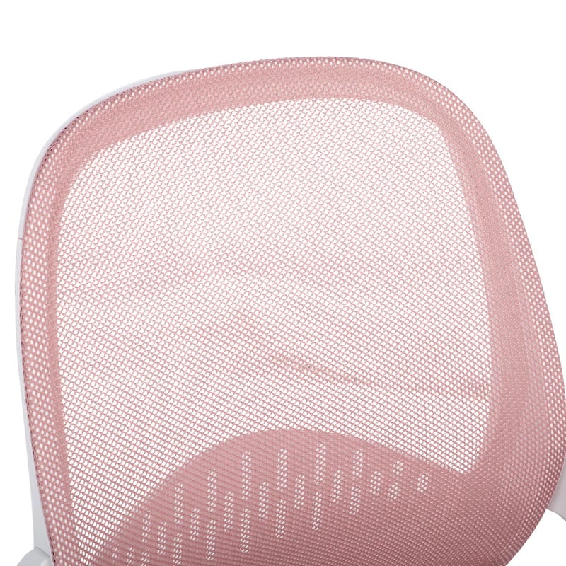 Barneskrivebordsstol HOME4YOU Emmy Rosa - Rosa - Møbler - Barnemøbler - Barnestol - Skrivebordstol barn