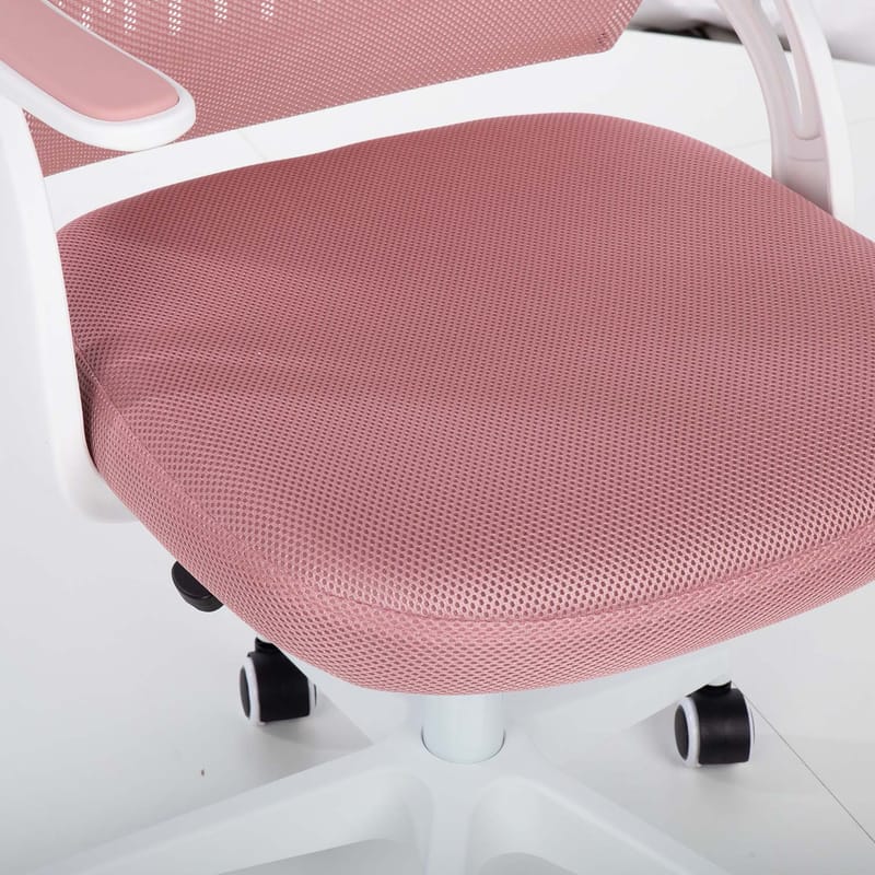 Barneskrivebordsstol HOME4YOU Emmy Rosa - Rosa - Møbler - Barnemøbler - Barnestol - Skrivebordstol barn