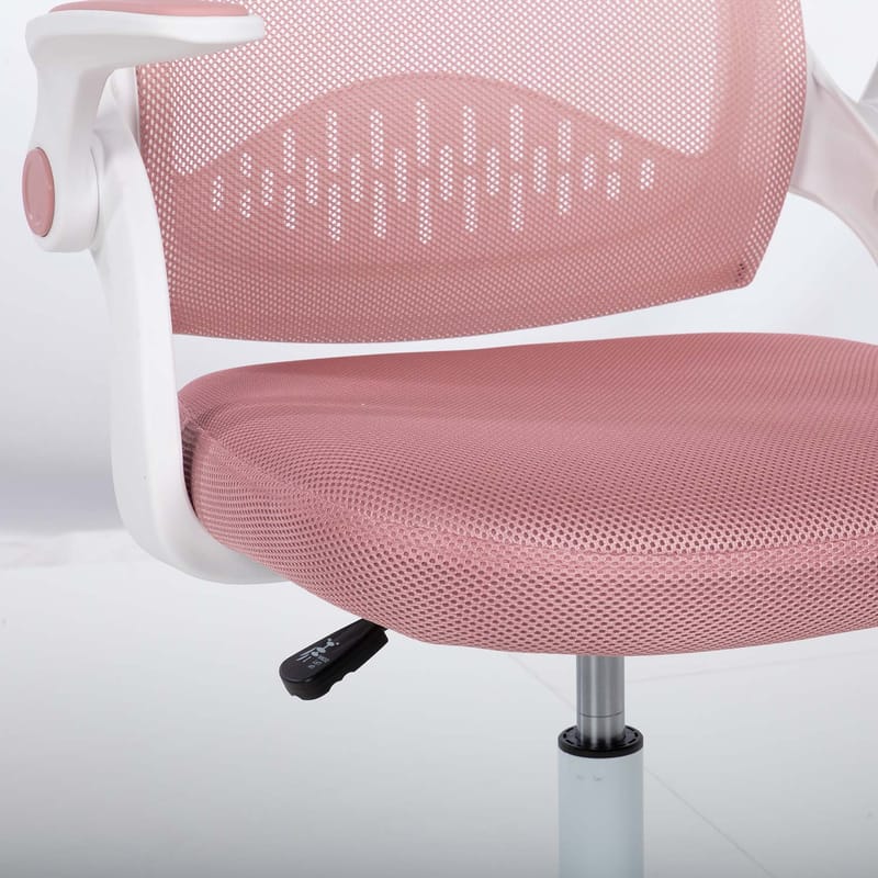 Barneskrivebordsstol HOME4YOU Emmy Rosa - Rosa - Møbler - Barnemøbler - Barnestol - Skrivebordstol barn