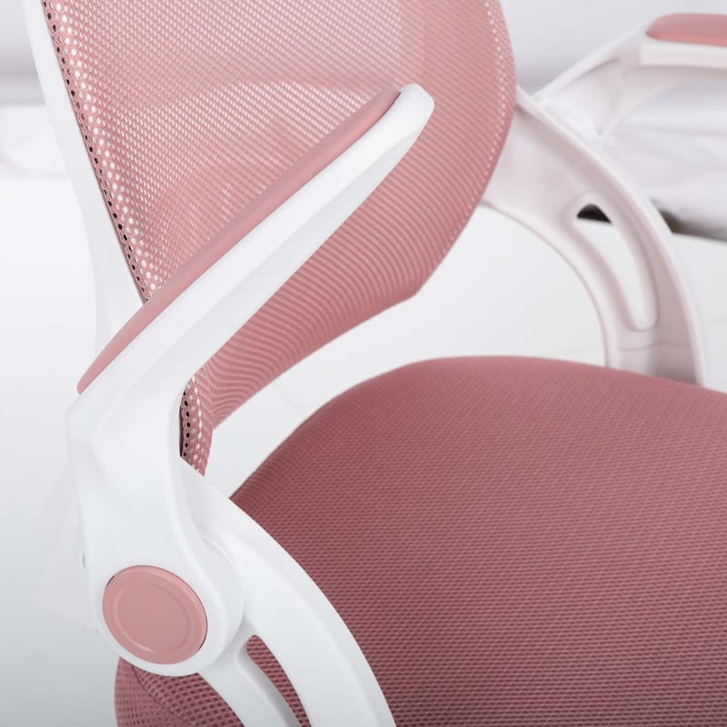 Barneskrivebordsstol HOME4YOU Emmy Rosa - Rosa - Møbler - Barnemøbler - Barnestol - Skrivebordstol barn