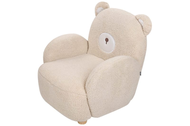 Barnestol Boo Beige/lyst tre - Beige/lyst tre - Møbler - Barnemøbler - Barnestol - Barnelenestol