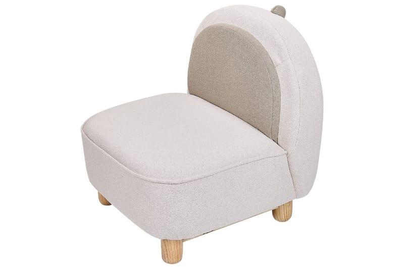 Barnestol Faborg Beige/lyst tre - Beige/lyst tre - Møbler - Barnemøbler - Barnestol - Barnelenestol