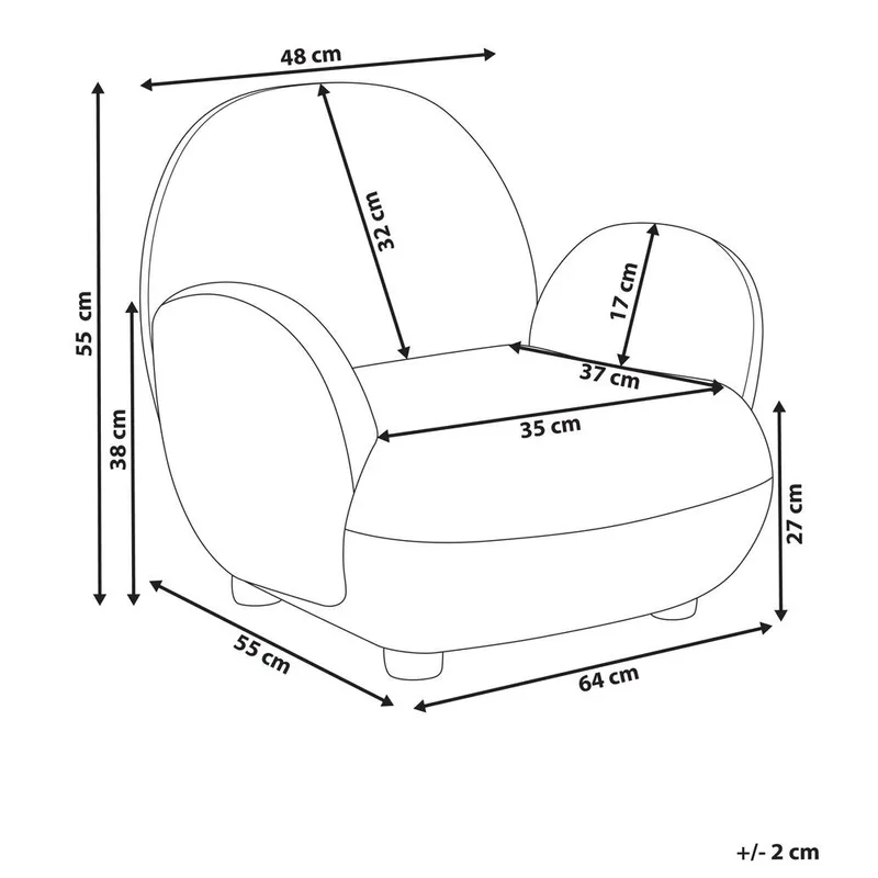 Barnestol Hem - Beige, lyst tre - Møbler - Barnemøbler - Barnestol - Barnelenestol