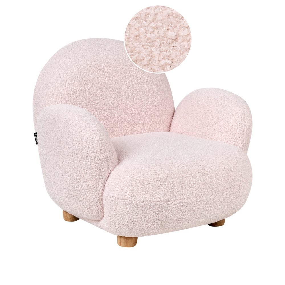Barnestol Hem - Rosa, lyst tre