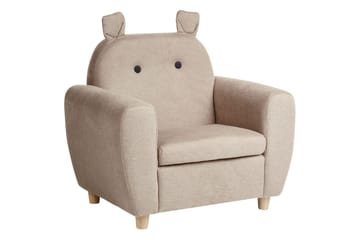 Barnestol Maribo Taupe/lyst tre