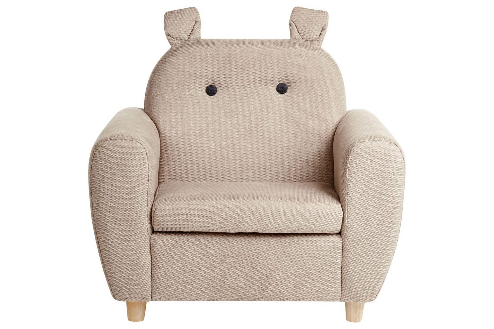 Barnestol Maribo Taupe/lyst tre - Taupe/lyst tre - Møbler - Barnemøbler - Barnestol - Skrivebordstol barn