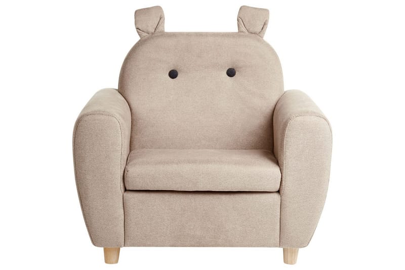 Barnestol Maribo Taupe/lyst tre - Taupe/lyst tre - Møbler - Barnemøbler - Barnestol - Skrivebordstol barn