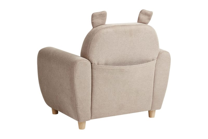 Barnestol Maribo Taupe/lyst tre - Taupe/lyst tre - Møbler - Barnemøbler - Barnestol - Skrivebordstol barn