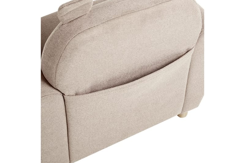 Barnestol Maribo Taupe/lyst tre - Taupe/lyst tre - Møbler - Barnemøbler - Barnestol - Skrivebordstol barn