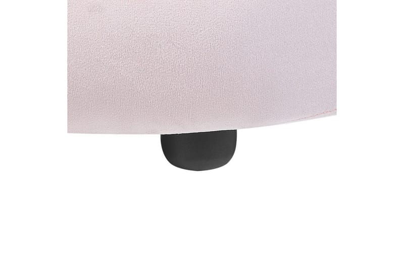 Barnestol Vega Rosa/Svart - Rosa/Svart - Møbler - Barnemøbler - Barnestol - Barnelenestol