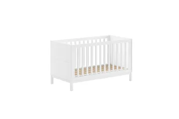 Byrå med skötbord juniorsäng garderob Jaxx Eva Jaxx White - Møbler - Barnemøbler - Barnemøbelsett