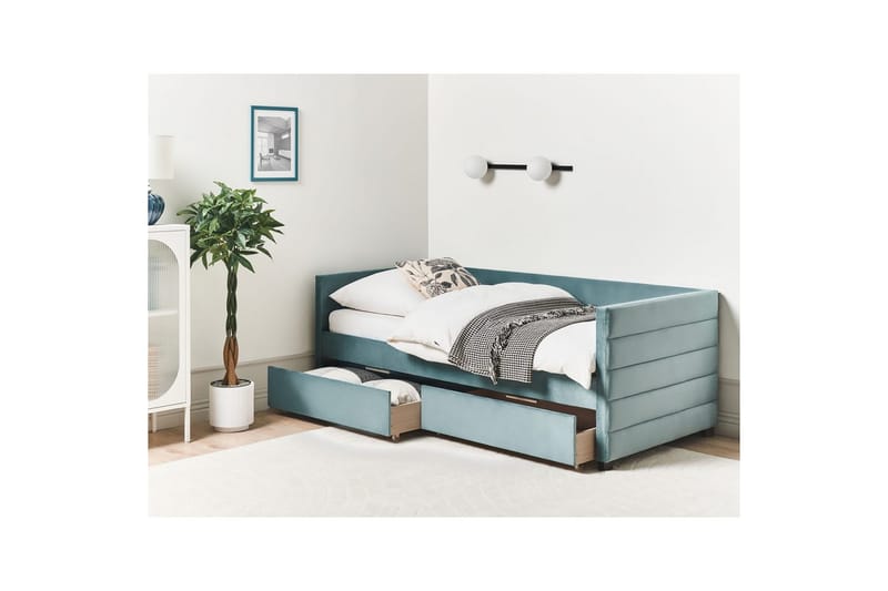 Daybed med oppbevaring Marray - Grønn - Møbler - Barnemøbler - Barneseng & Juniorseng