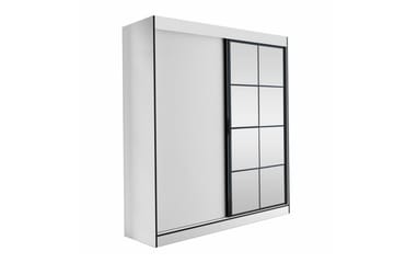 Aberfelt Barne Skap 180x216 cm - Hvid - Møbler - Barnemøbler - Oppbevaring barnerom - Skap barnerom