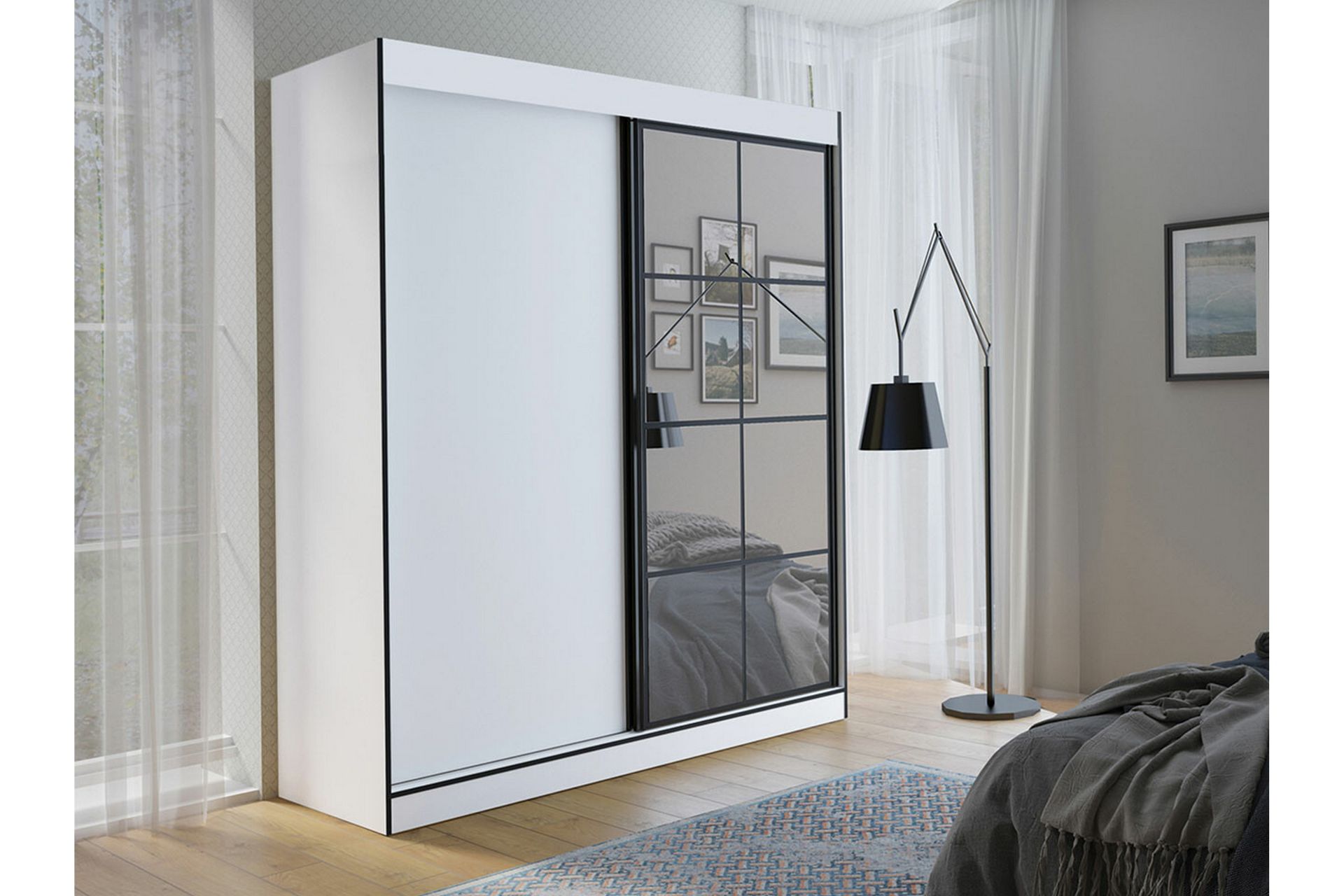 Aberfelt Barne Skap 180x216 cm - Hvid - Møbler - Barnemøbler - Oppbevaring barnerom - Skap barnerom