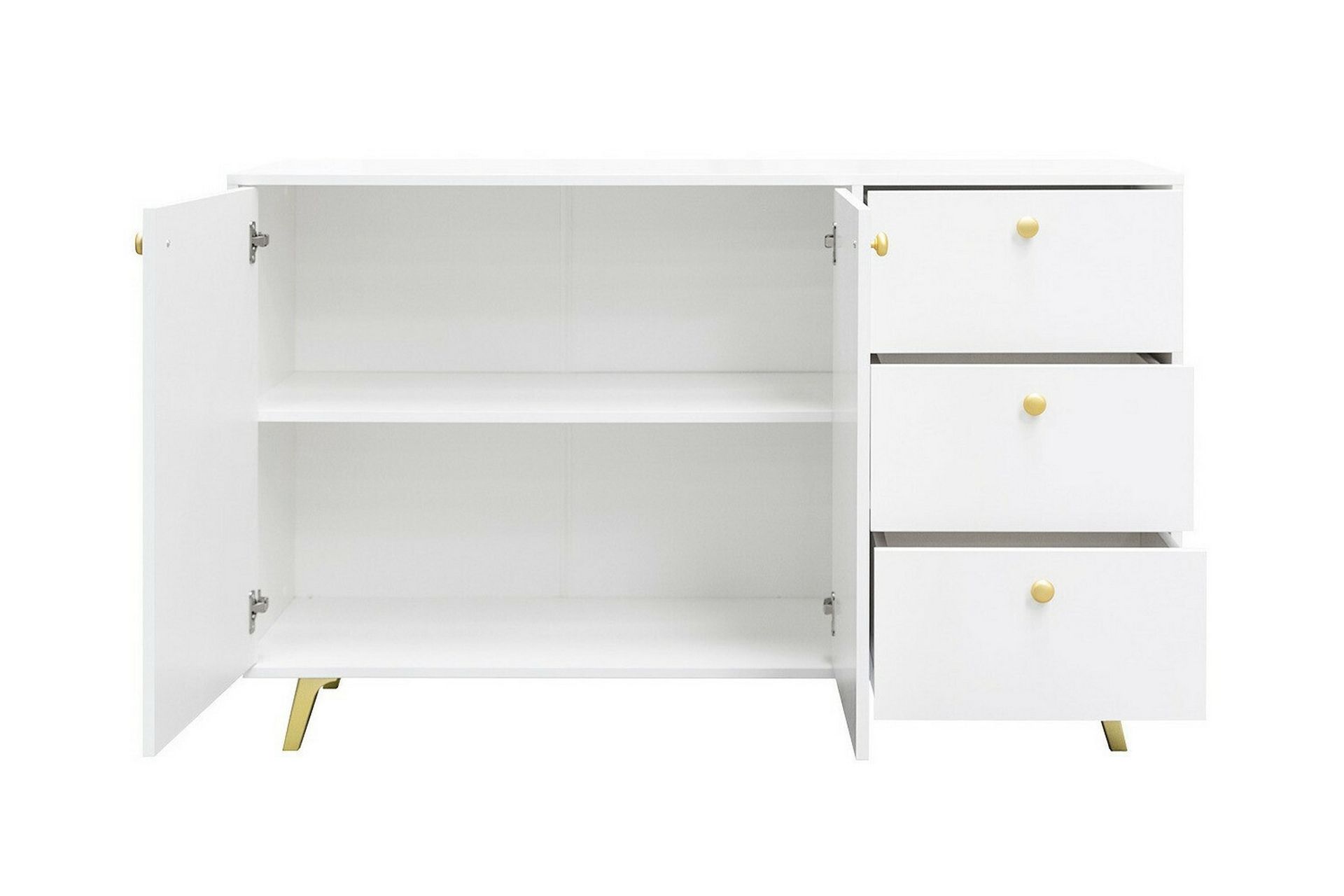 Emyvale Barnskap 138x86 cm - Svart - Møbler - Barnemøbler - Oppbevaring barnerom - Skap barnerom