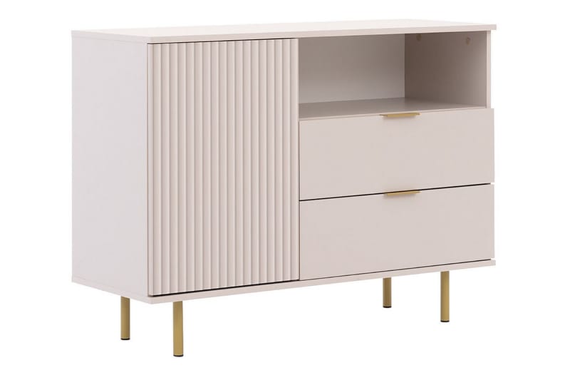 Staffin Barneskap 107x80 cm - Cashmere - Møbler - Barnemøbler - Oppbevaring barnerom - Skap barnerom