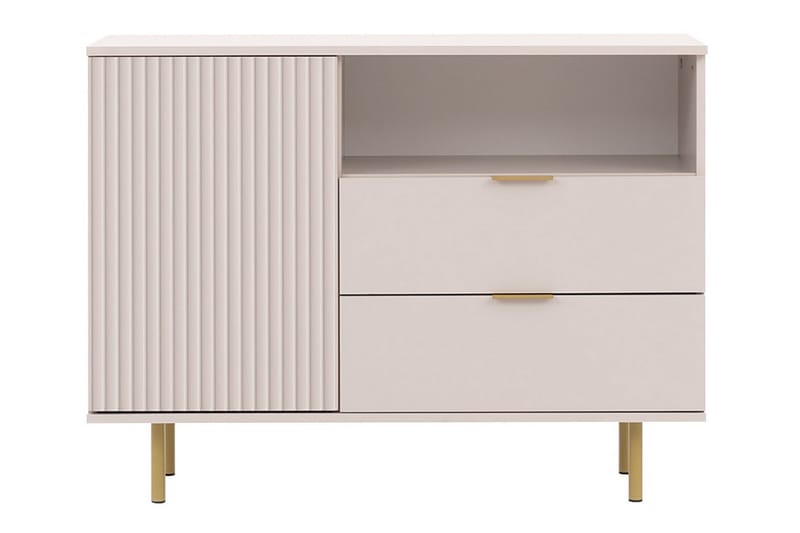 Staffin Barneskap 107x80 cm - Cashmere - Møbler - Barnemøbler - Oppbevaring barnerom - Skap barnerom