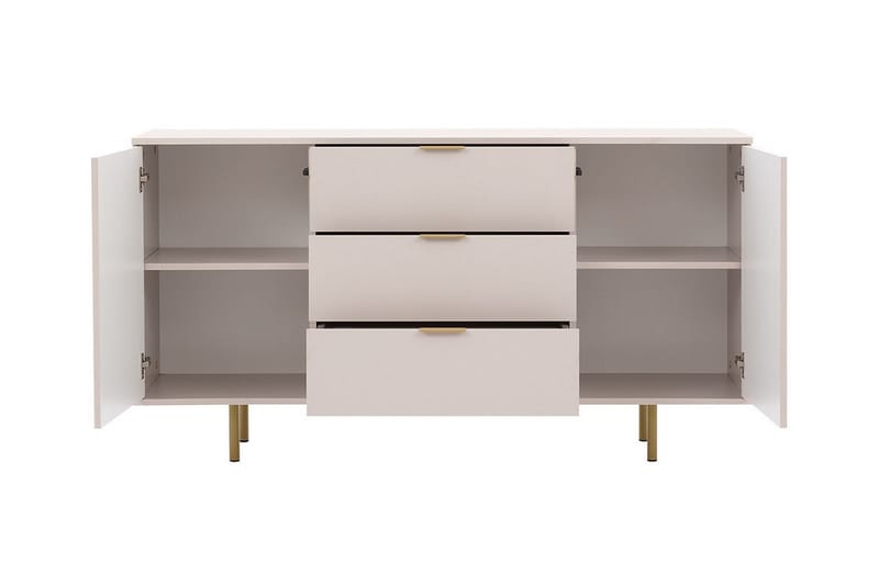 Staffin Barneskap 150x80 cm - Svart - Møbler - Barnemøbler - Oppbevaring barnerom - Skap barnerom
