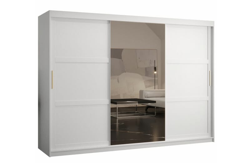Dunvegan Garderobe 250x200 cm - Hvid - Skap barnerom