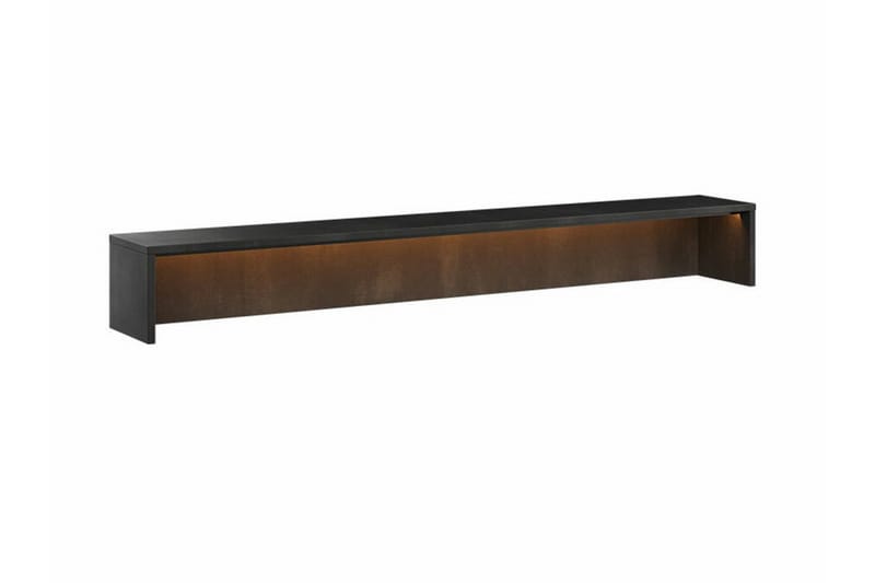 Rathmore Barnhylle 150 cm - Mørkegrå - Møbler - Barnemøbler - Oppbevaring barnerom - Hylle barnerom