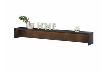Rathmore Barnhylle 150 cm - Mørkegrå - Møbler - Barnemøbler - Oppbevaring barnerom - Hylle barnerom