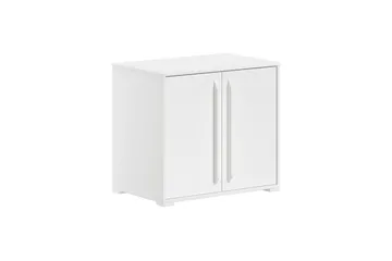 Kommode med 2 dører Sam Hvit