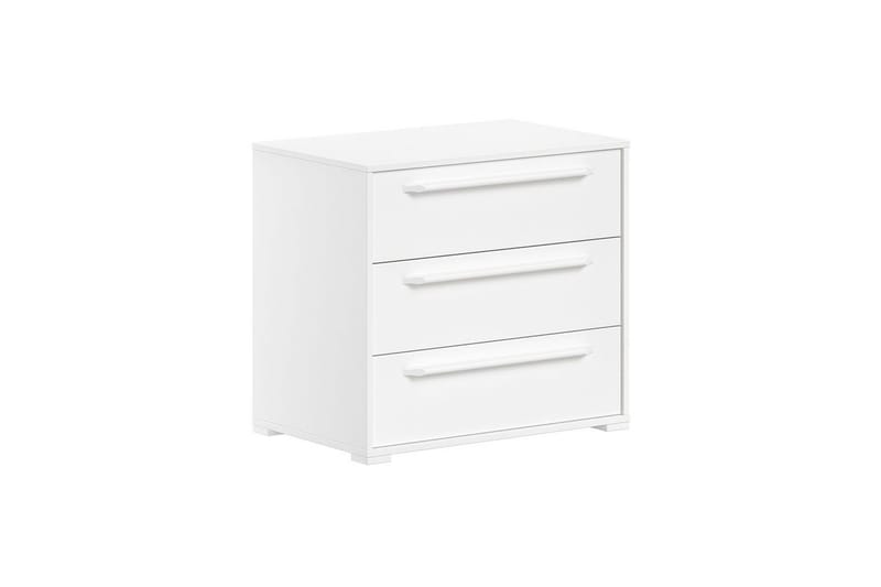 Kommode med 3 skuffer Sam Hvit - Hvit - Møbler - Barnemøbler - Oppbevaring barnerom - Kommode barnerom