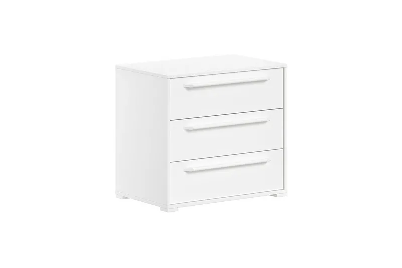 Kommode med 3 skuffer Sam Hvit - Hvit - Møbler - Barnemøbler - Oppbevaring barnerom - Kommode barnerom