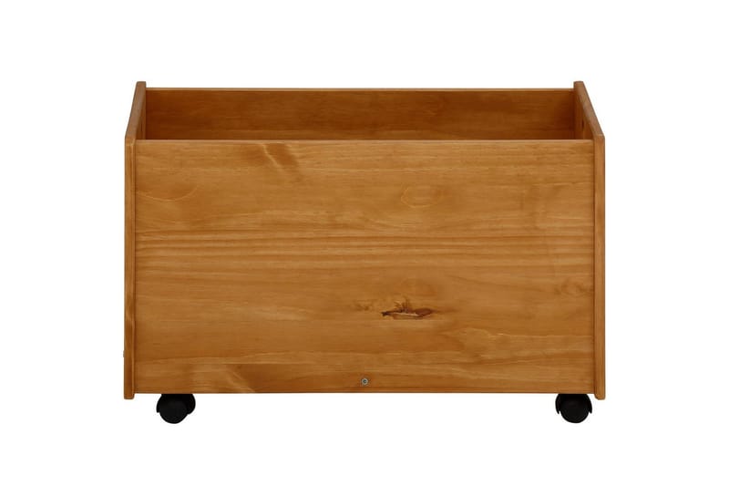 Lekekasse/Kiste Alpi 68x39x43 cm, Grå - 68x39x43 cm, Grå - Møbler - Barnemøbler - Oppbevaring barnerom - Oppbevaring leker - Lekekasse