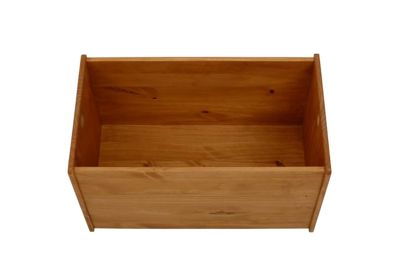 Lekekasse/Kiste Alpi 68x39x43 cm, Grå - 68x39x43 cm, Grå - Møbler - Barnemøbler - Oppbevaring barnerom - Oppbevaring leker - Lekekasse