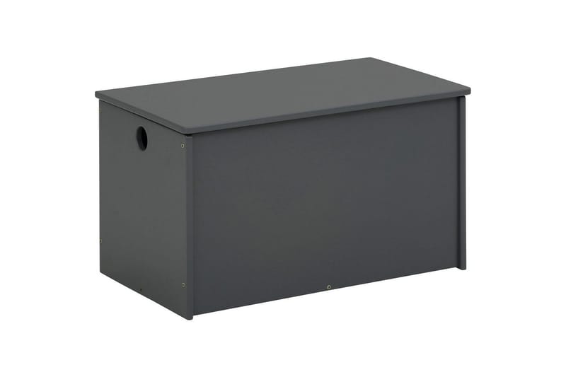 Lekekasse/Kiste Alpi 70x40x40 cm, Grå - 70x40x40 cm, Grå - Møbler - Barnemøbler - Oppbevaring barnerom - Oppbevaring leker - Lekekasse