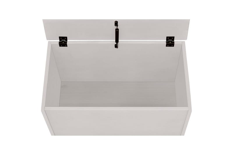 Lekekasse/Kiste Alpi 70x40x40 cm, Hvit - 70x40x40 cm, Hvit - Møbler - Barnemøbler - Oppbevaring barnerom - Oppbevaring leker - Lekekasse
