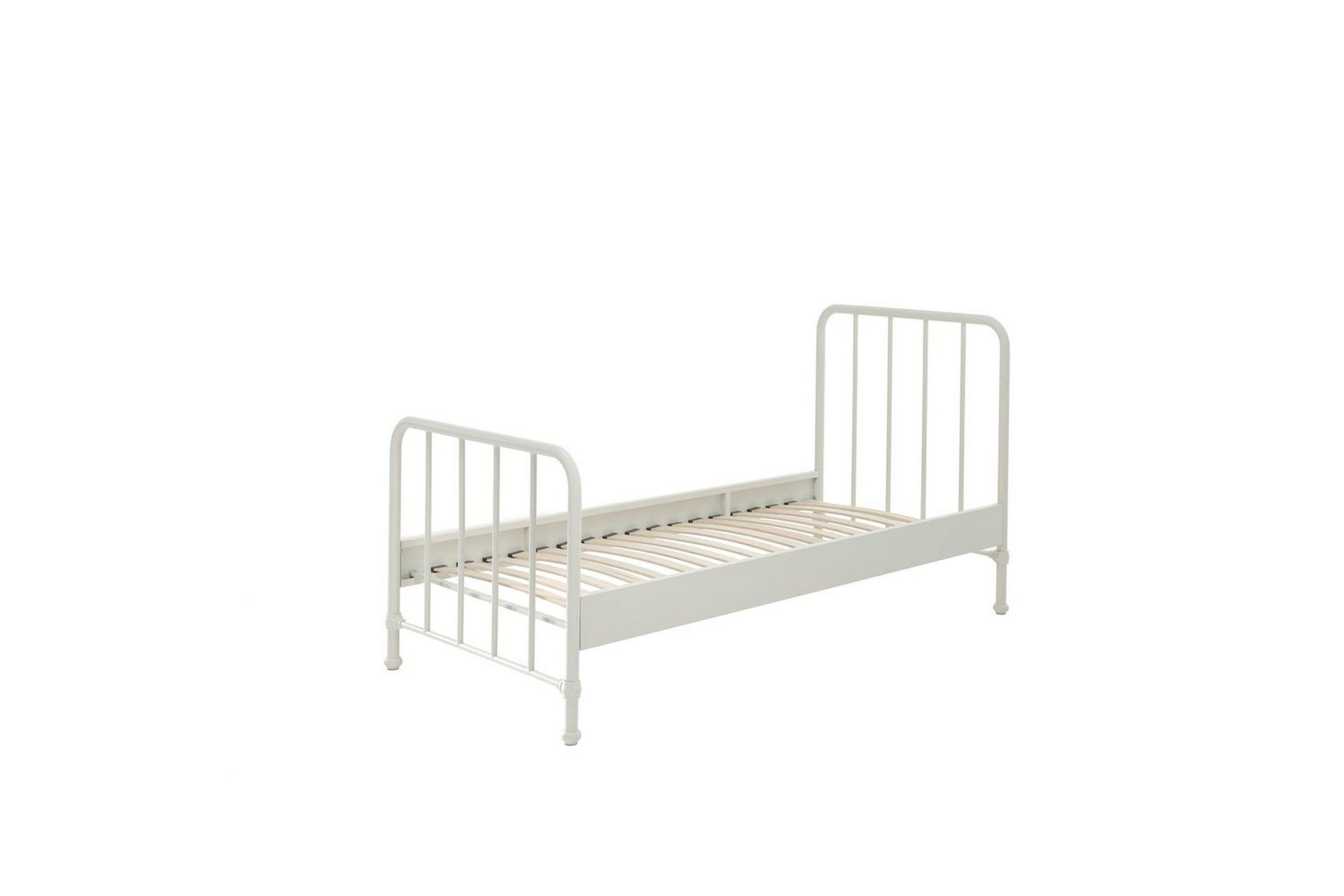 Seng Bronxx Hvit, 90 x 200 cm - Hvit, 90 x 200 cm
