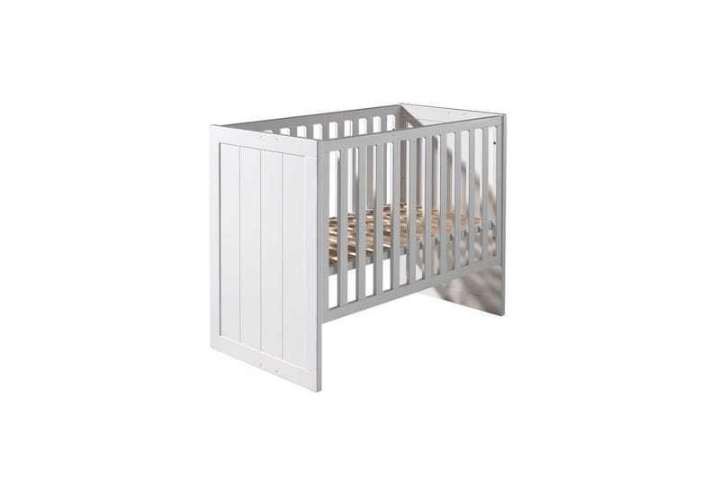 Spjälsäng med byrå och skötbord Jaxx Erik Jaxx White - Møbler - Barnemøbler - Barnemøbelsett