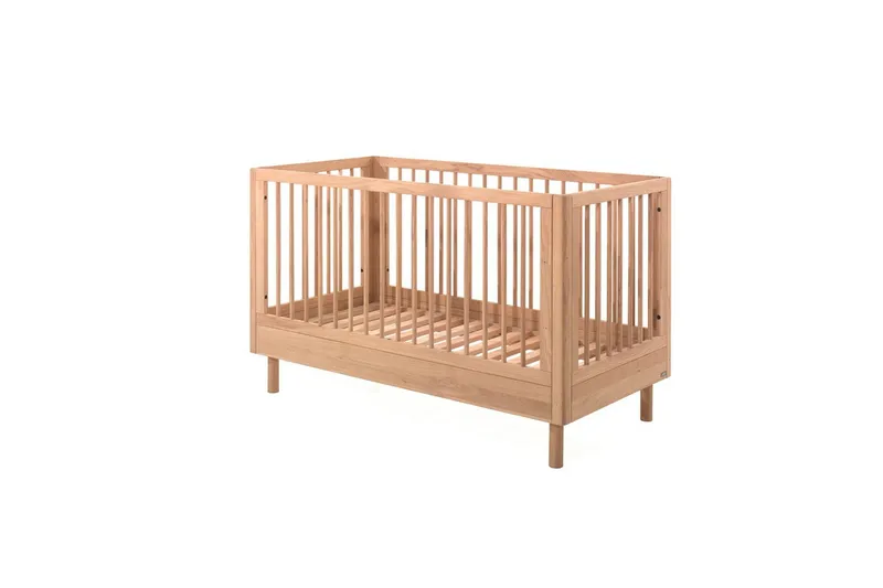 Spjälsäng med skötbord Jaxx Forrest Jaxx oak - Møbler - Barnemøbler - Barnemøbelsett