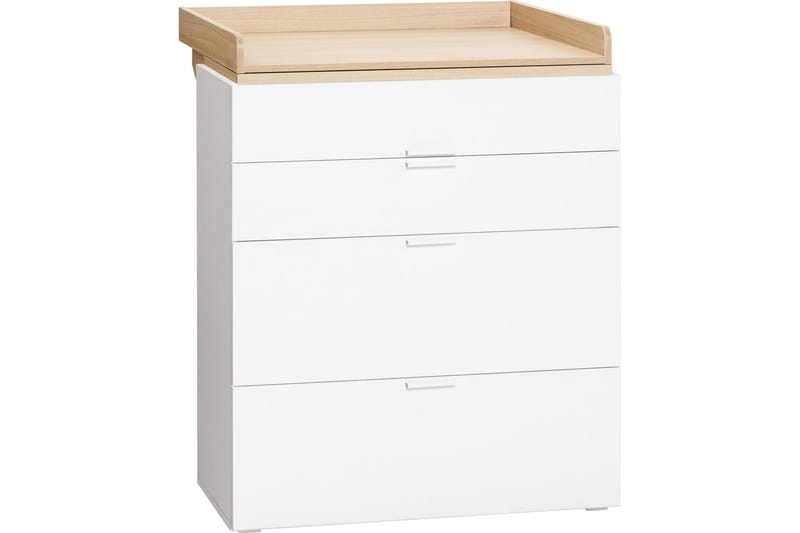 4You Toppdel Stellebord Hvit - Tre/natur - Møbler - Barnemøbler - Stellebord - Stellematte