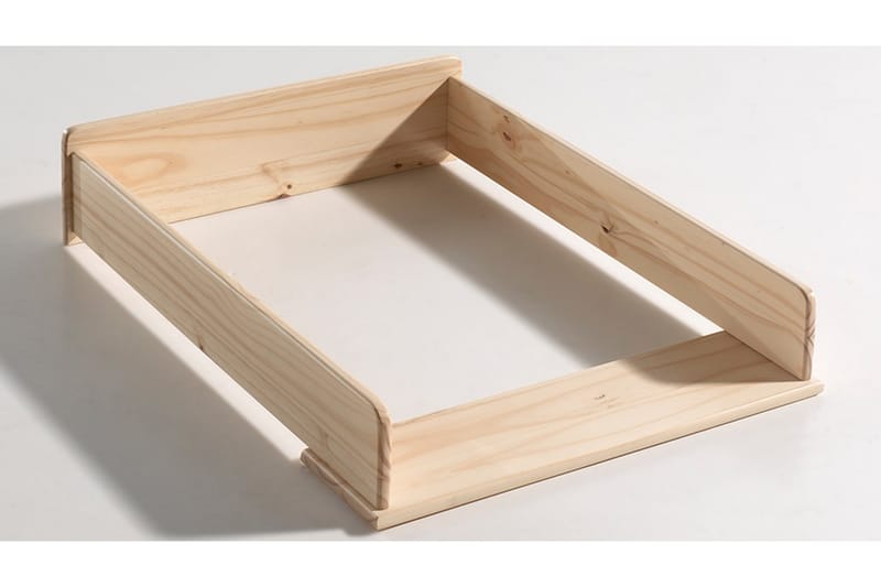 Penniman Toppdel Stellebord 53x72 cm - Hvit - Møbler - Barnemøbler - Stellebord - Stellematte
