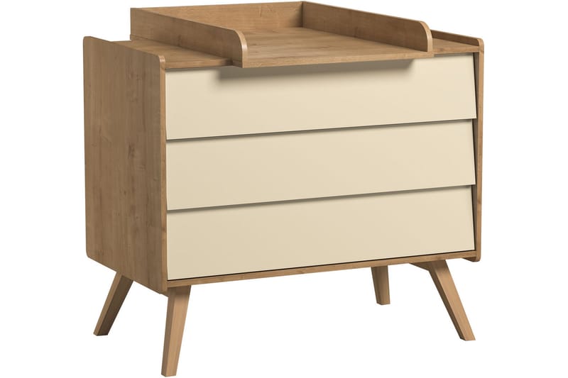 Vintage Toppdel Stellebord Tre/Natur - Tre/natur - Møbler - Barnemøbler - Stellebord - Stellematte