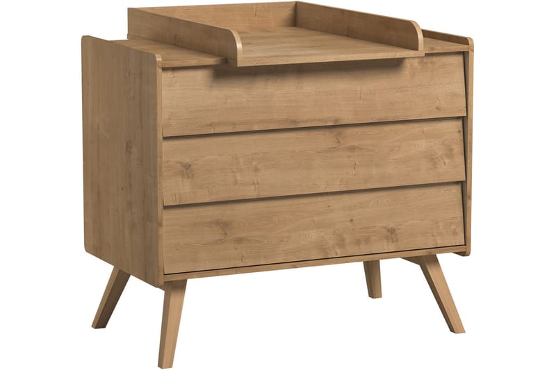 Vintage Toppdel Stellebord Tre/Natur - Tre/natur - Møbler - Barnemøbler - Stellebord - Stellematte