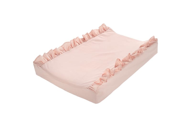 Stelleputeovertrekk Volang 50 x 70 cm Rosa - Rosa - Møbler - Barnemøbler - Stellebord - Stellematte