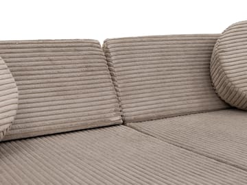 Tharosin 2-seters barnesofa - varmgrå - Møbler - Barnemøbler - Barnesofa