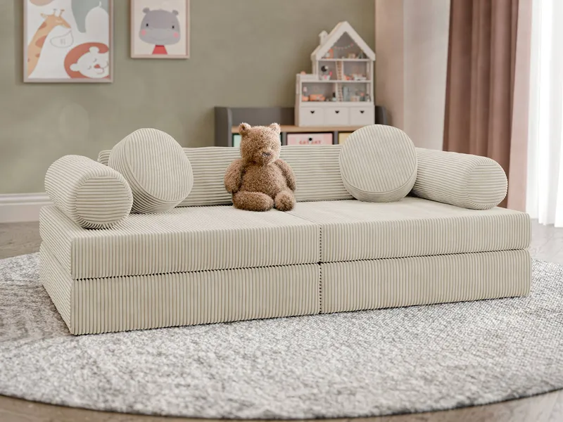 Tharosin Barnesofa - Beige - Møbler - Barnemøbler - Barnesofa