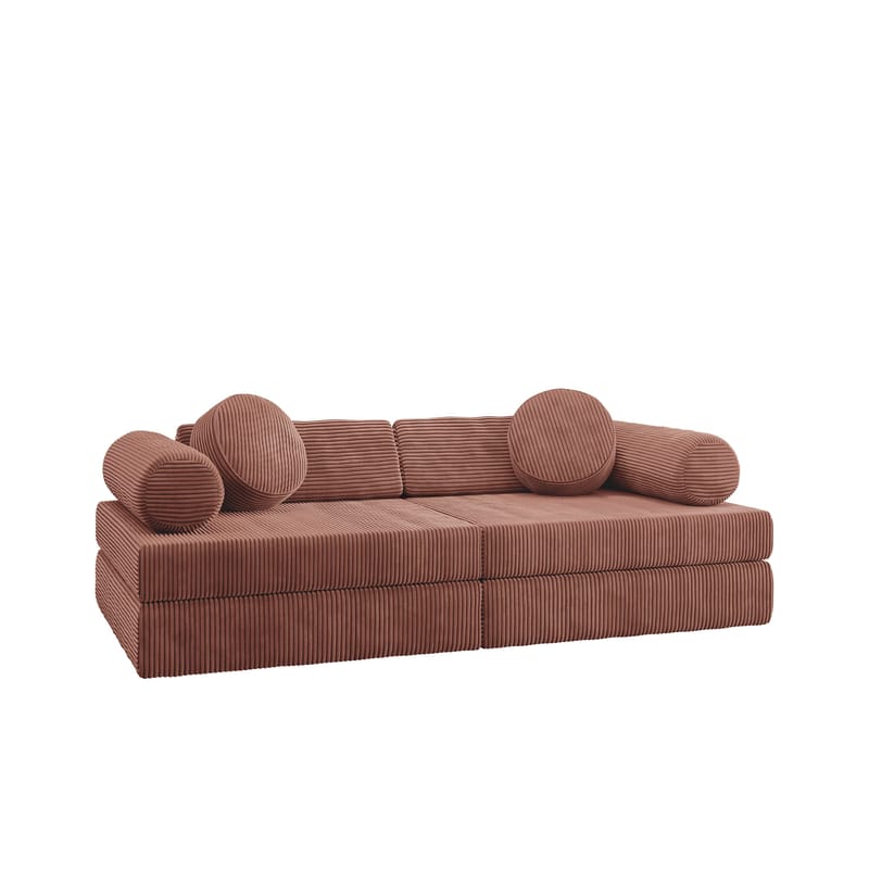 Tharosin Barnesofa - Rosa - Møbler - Barnemøbler - Barnesofa