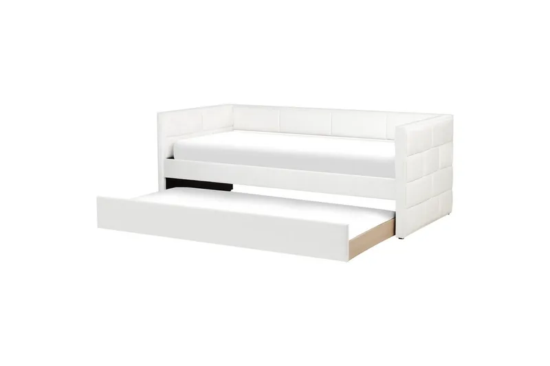 Uttrekkbar seng Chavonne - Hvit - Møbler - Barnemøbler - Barneseng & Juniorseng
