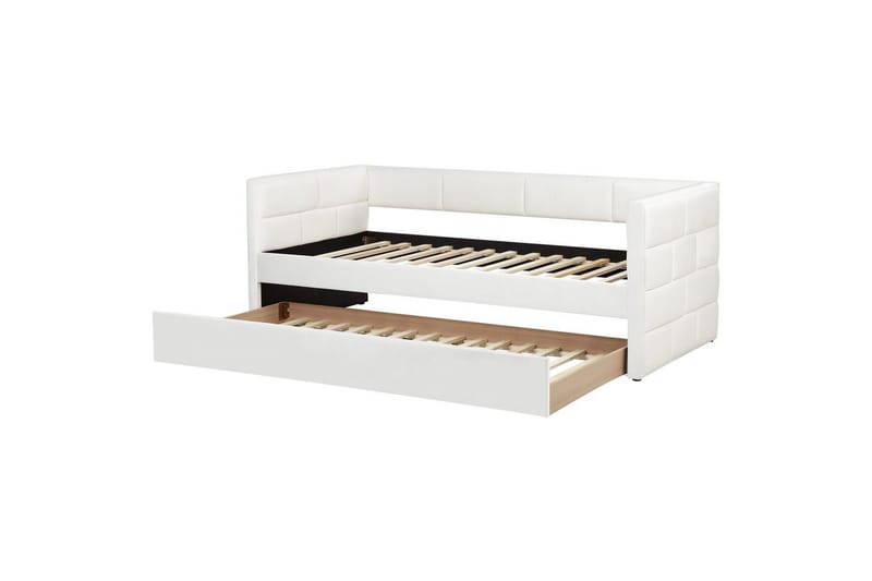 Uttrekkbar seng Chavonne - Hvit - Møbler - Barnemøbler - Barneseng & Juniorseng