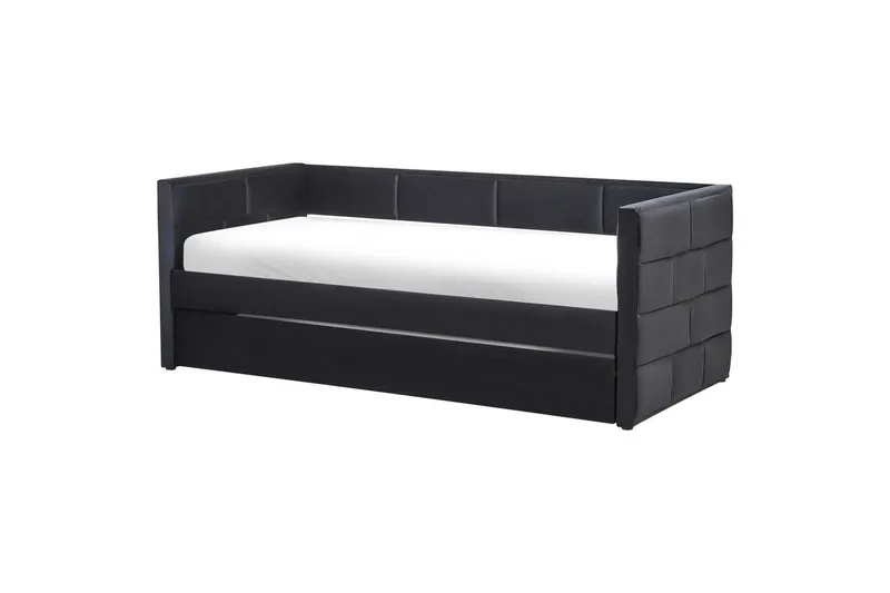 Uttrekkbar seng Chavonne - Svart - Møbler - Barnemøbler - Barneseng & Juniorseng